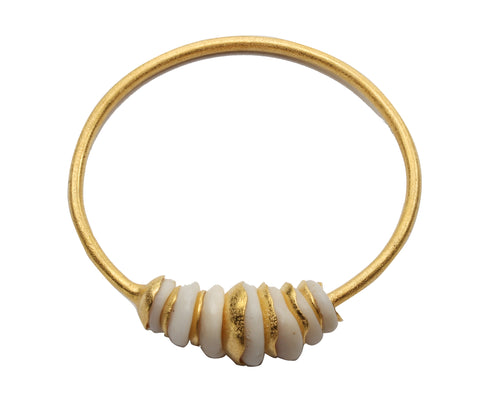 Golden Puka Bangle