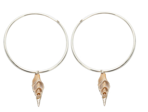 Conch Shell Hoop