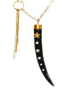 04. Black Horn Tusk Necklace