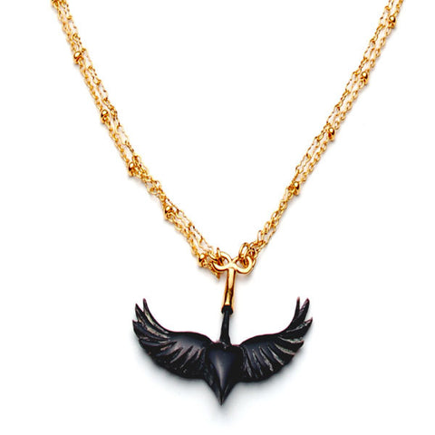 10. Flying Heart Necklace