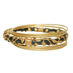 07. Classic Botanical Horn Bangle
